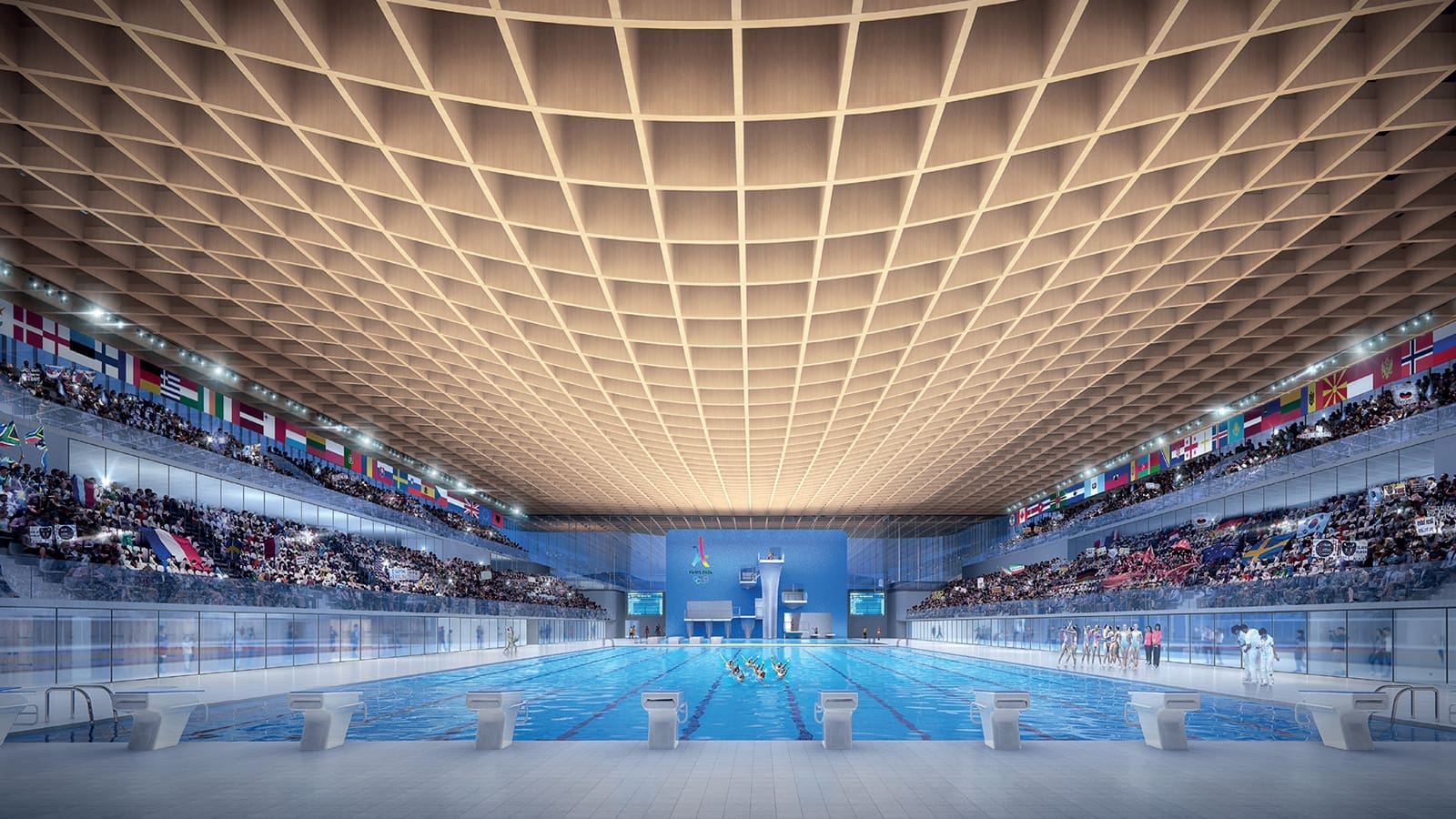 PARIS 2024 OLYMPIC AQUATICS CENTER