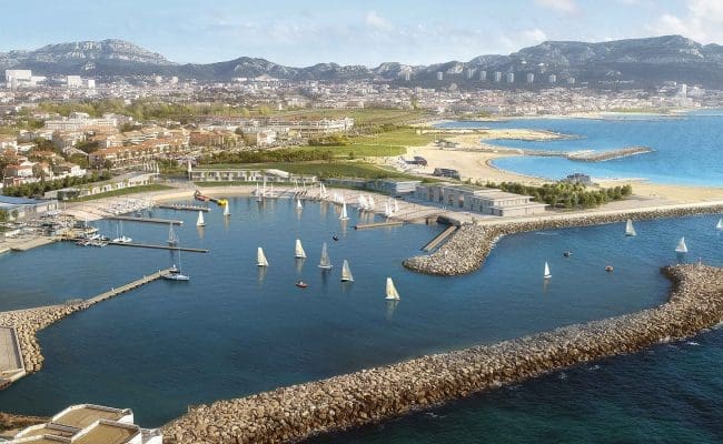 La marina du Roucas Blanc, un bel exemple de réemploi