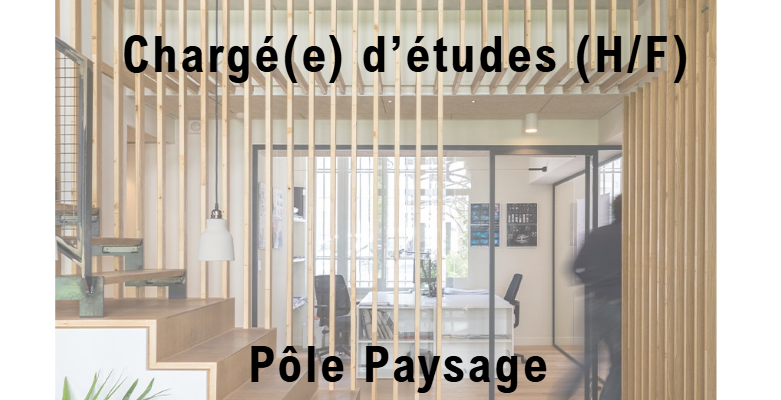 Pôle Paysage Chargé(e) d'études